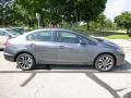 2013 Polished Metal Metallic Honda Civic EX-L Sedan  photo #2