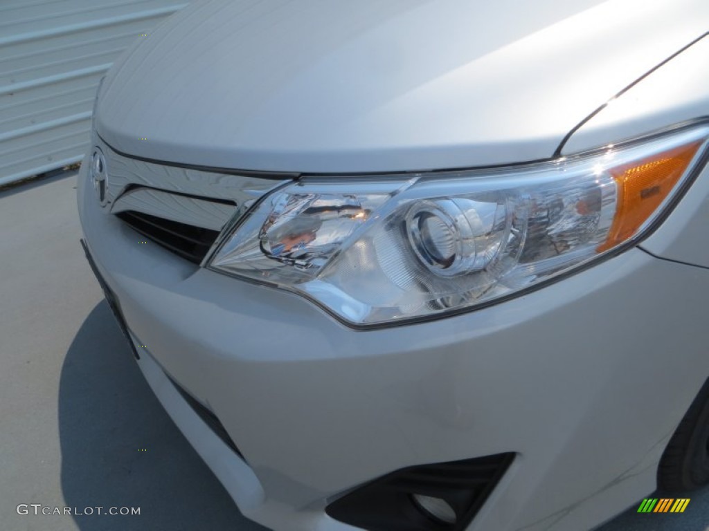 2013 Camry LE - Classic Silver Metallic / Ash photo #9