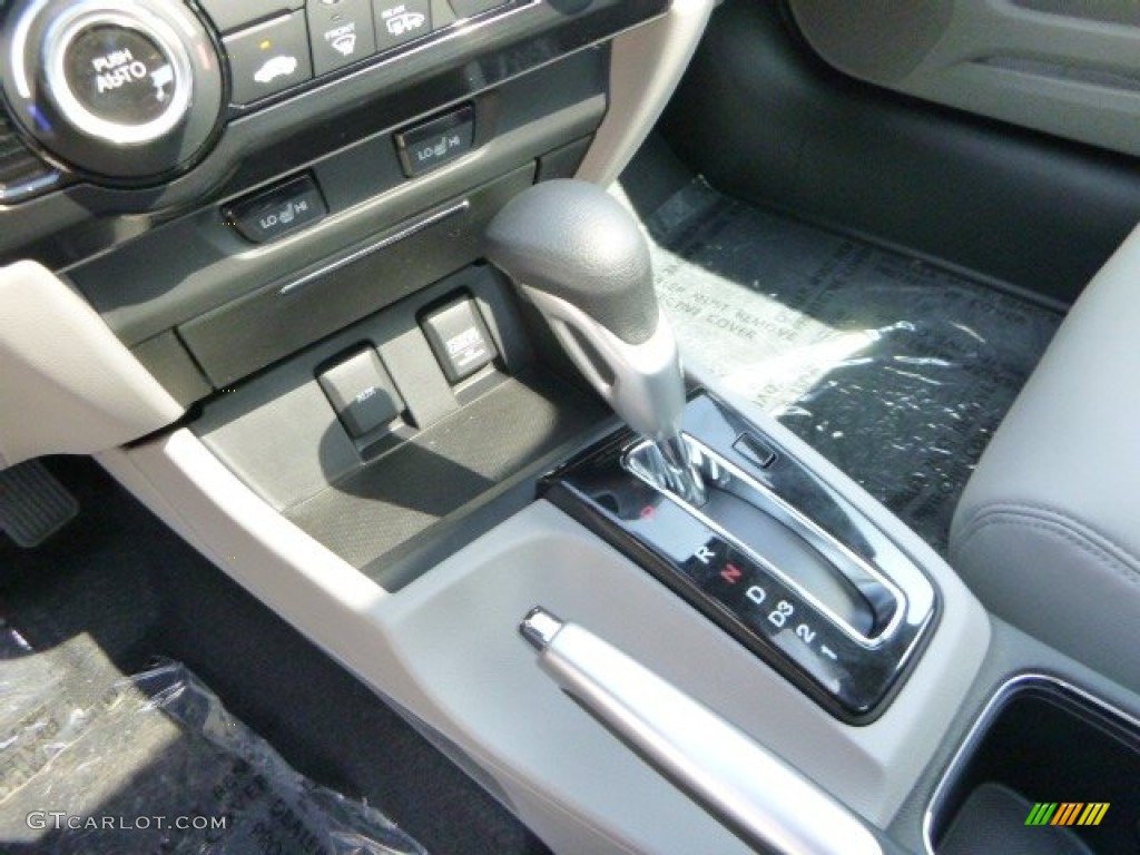 2013 Civic EX-L Sedan - Polished Metal Metallic / Gray photo #16
