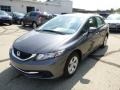 Polished Metal Metallic - Civic LX Sedan Photo No. 7