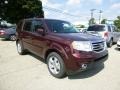 2013 Dark Cherry Pearl Honda Pilot EX-L 4WD  photo #1