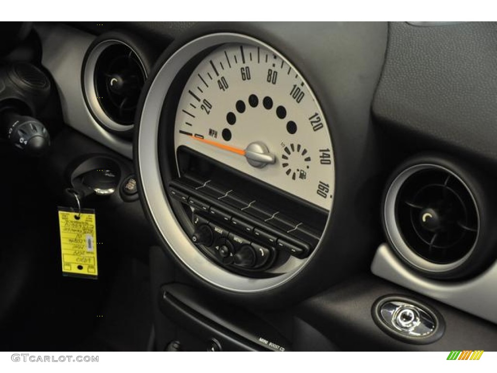 2014 Cooper Convertible - Spice Orange Metallic / Carbon Black photo #11