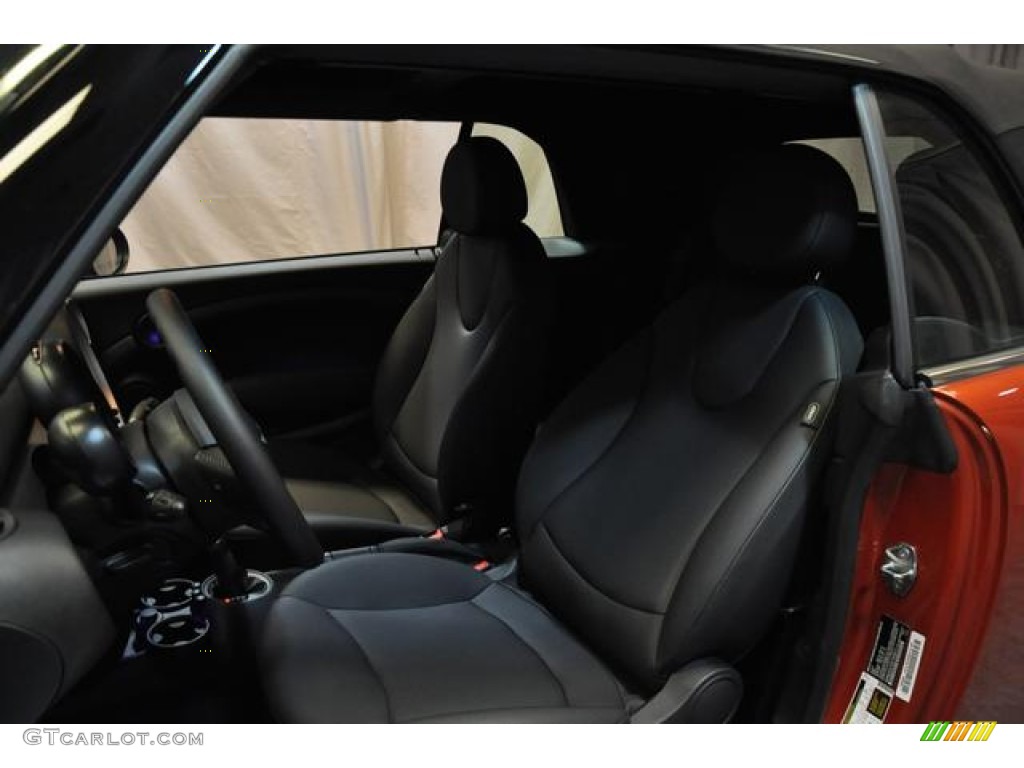 2014 Cooper Convertible - Spice Orange Metallic / Carbon Black photo #23