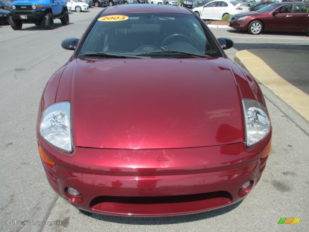 2003 Eclipse GT Coupe - Ultra Red Pearl / Sand Blast photo #2