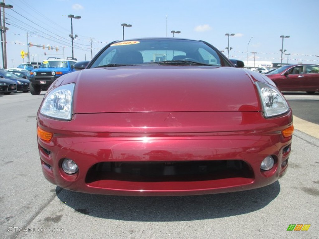 2003 Eclipse GT Coupe - Ultra Red Pearl / Sand Blast photo #3