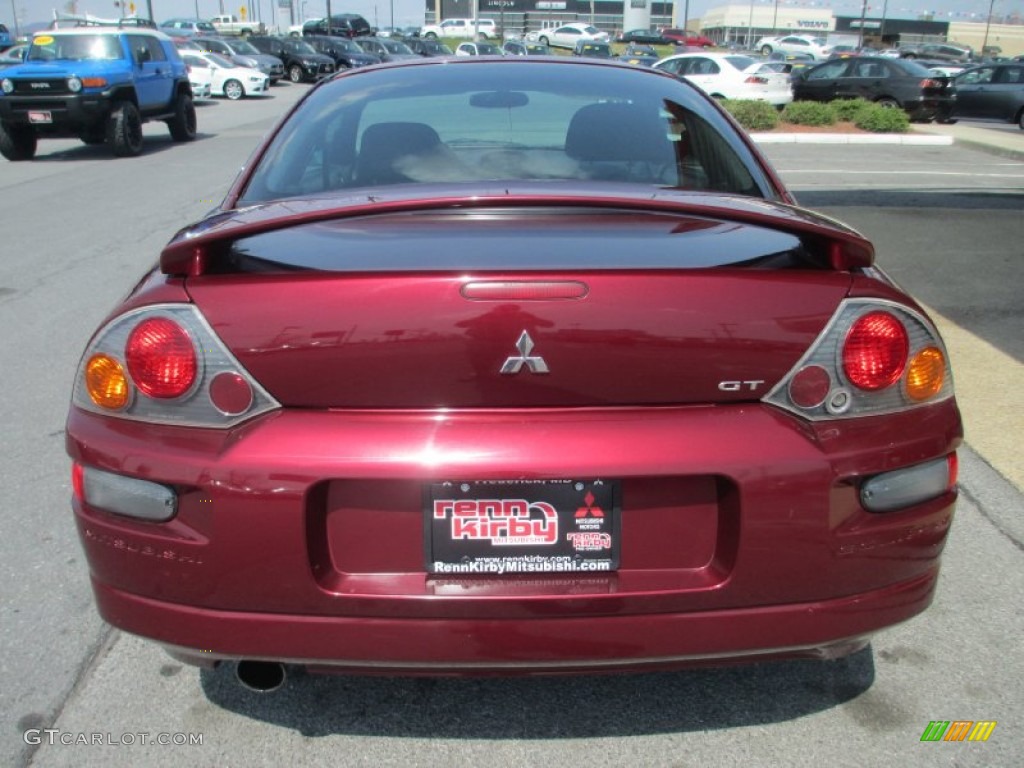 2003 Eclipse GT Coupe - Ultra Red Pearl / Sand Blast photo #9