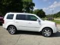 2013 White Diamond Pearl Honda Pilot Touring 4WD  photo #2