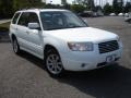 2008 Aspen White Subaru Forester 2.5 X  photo #3