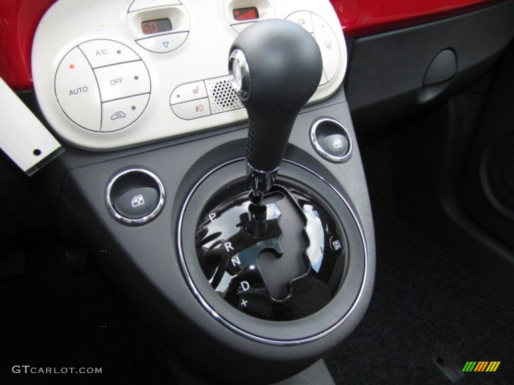 2012 Fiat 500 Lounge 6 Speed Auto Stick Automatic Transmission Photo #85222612