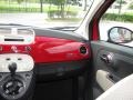 2012 Rosso Brillante (Red) Fiat 500 Lounge  photo #25