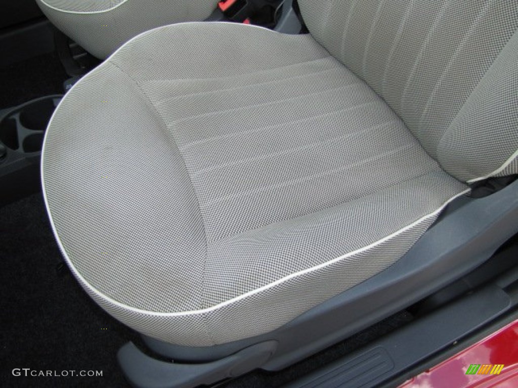 2012 Fiat 500 Lounge Front Seat Photo #85222772