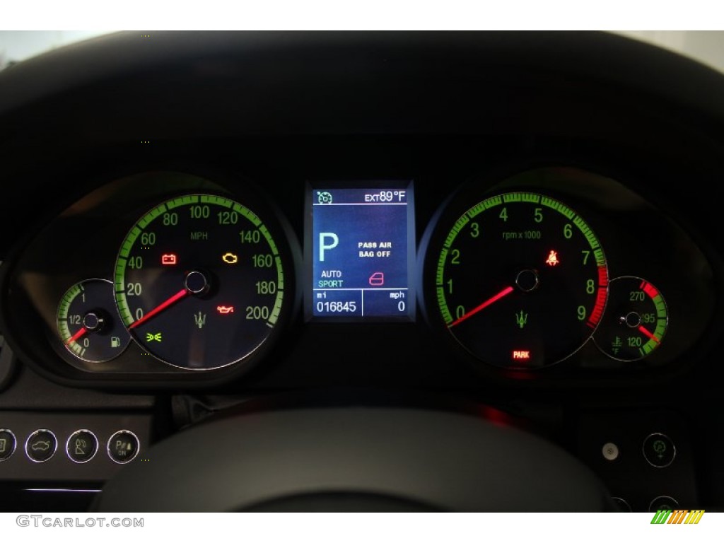 2008 Maserati Quattroporte Executive GT Gauges Photos