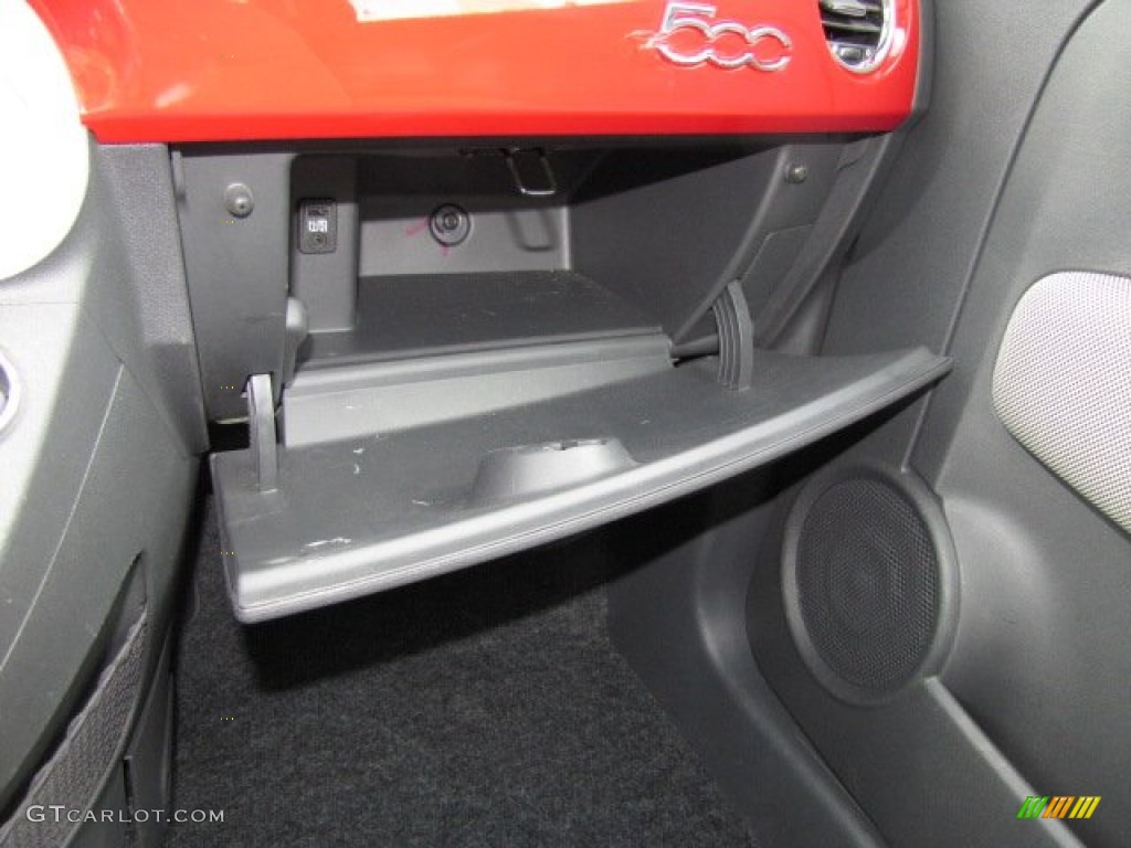 2012 500 Lounge - Rosso Brillante (Red) / Tessuto Beige-Nero/Avorio (Beige-Black/Ivory) photo #29