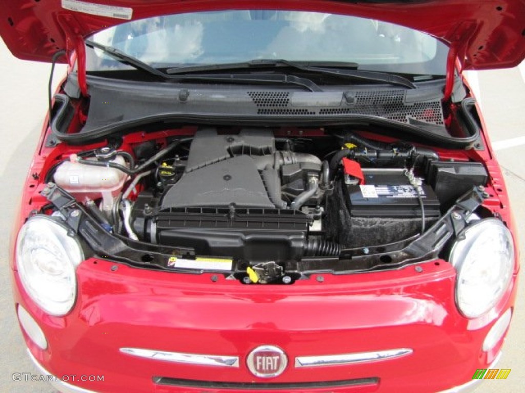 2012 Fiat 500 Lounge 1.4 Liter SOHC 16-Valve MultiAir 4 Cylinder Engine Photo #85222877