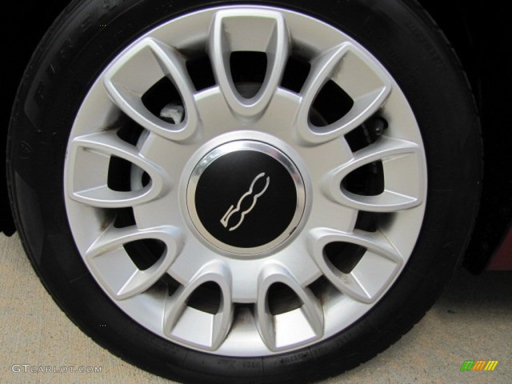 2012 Fiat 500 Lounge Wheel Photo #85222913
