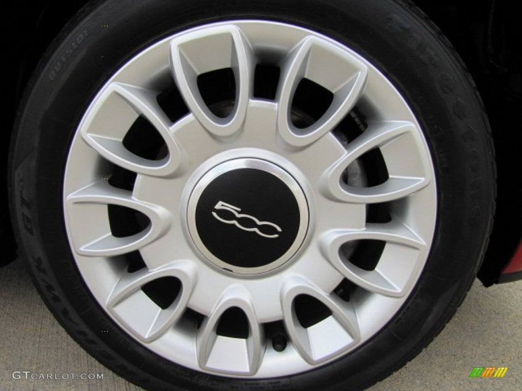 2012 Fiat 500 Lounge Wheel Photo #85222928