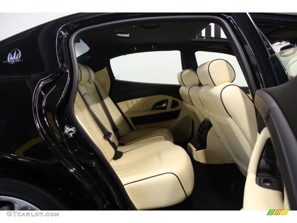2008 Maserati Quattroporte Executive GT Rear Seat Photo #85222931