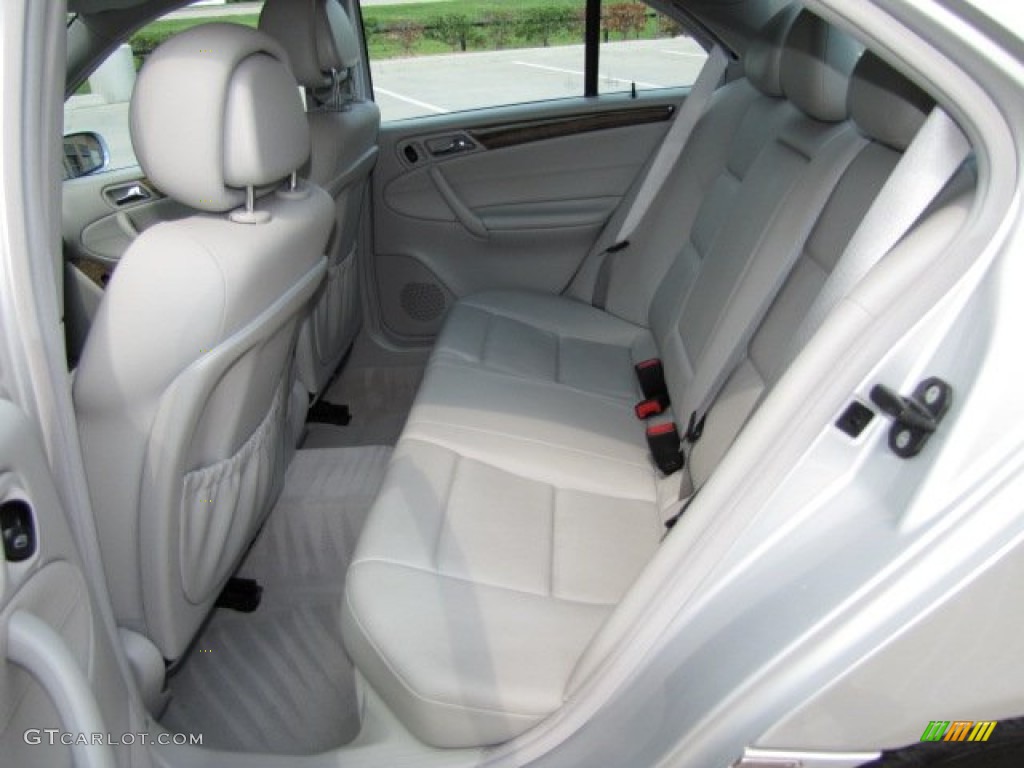 2007 Mercedes-Benz C 230 Sport Rear Seat Photo #85223159
