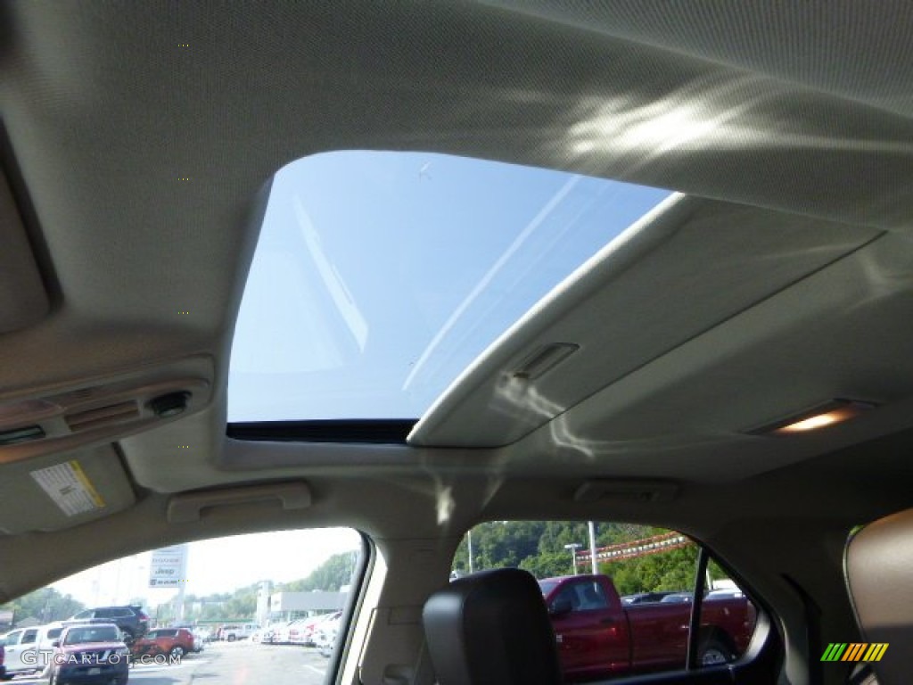 2010 Equinox LTZ AWD - Mocha Steel Metallic / Jet Black/Brownstone photo #16