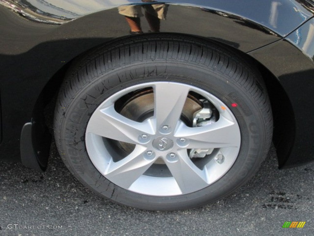 2013 Elantra GLS - Black / Gray photo #3