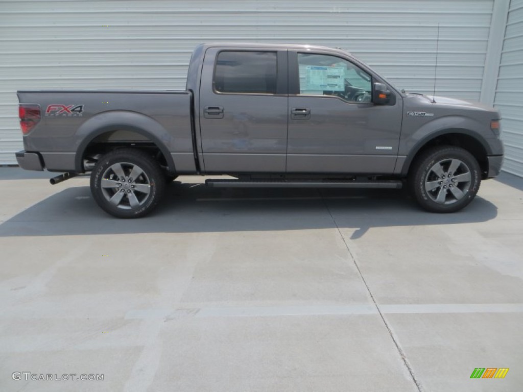 Sterling Gray Metallic 2013 Ford F150 FX4 SuperCrew 4x4 Exterior Photo #85223336