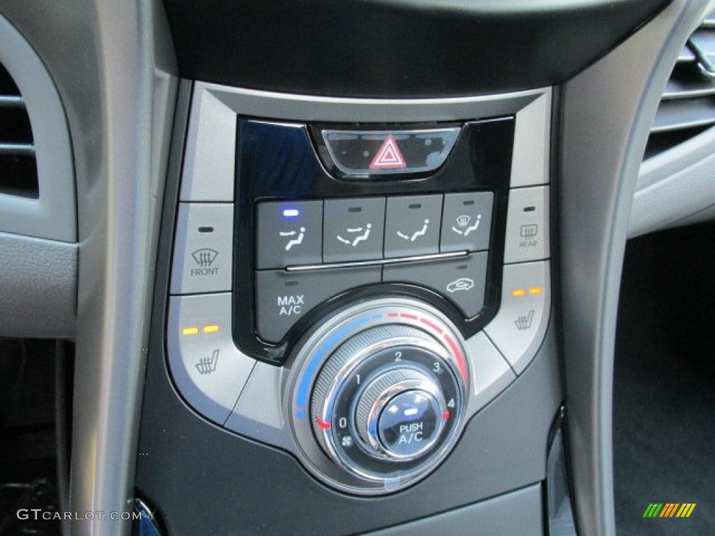 2013 Elantra GLS - Black / Gray photo #11