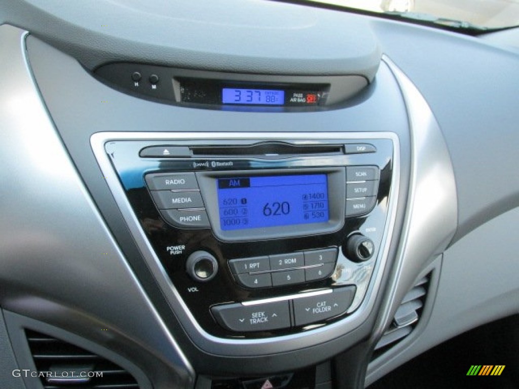 2013 Elantra GLS - Black / Gray photo #12