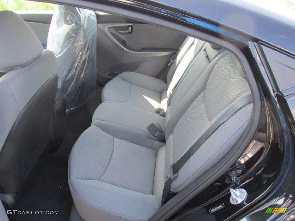 2013 Elantra GLS - Black / Gray photo #14