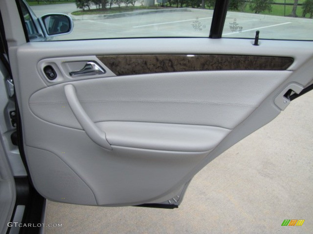 2007 Mercedes-Benz C 230 Sport Ash Door Panel Photo #85223711