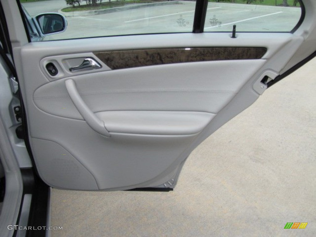 2007 Mercedes-Benz C 230 Sport Ash Door Panel Photo #85223723