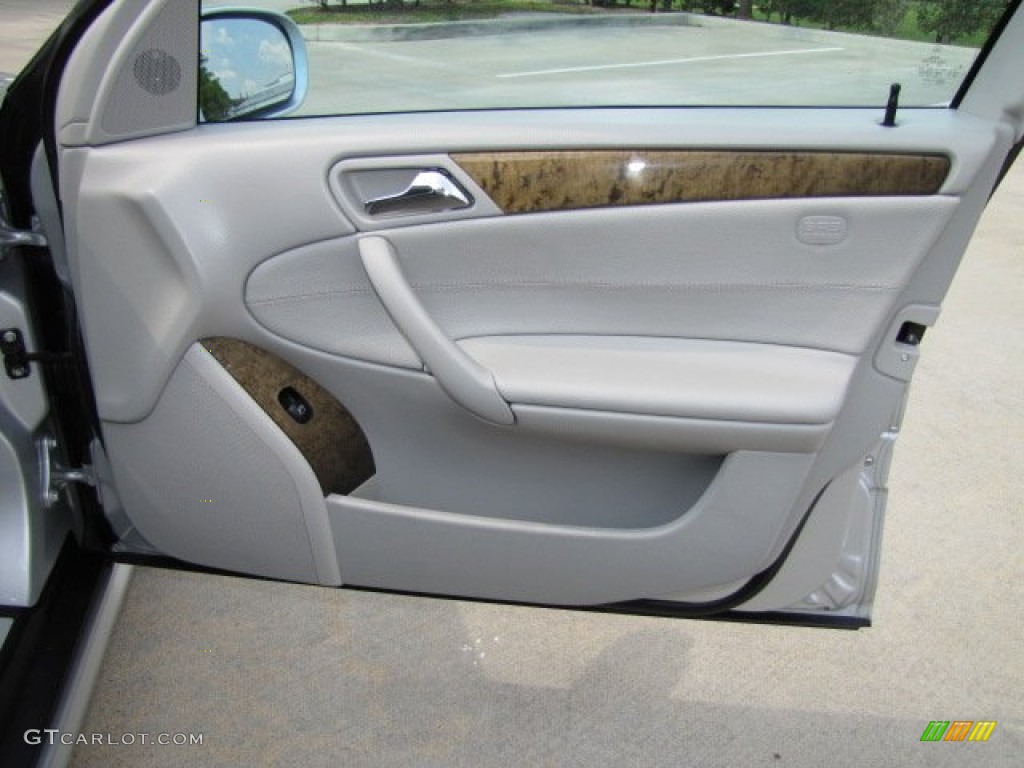 2007 Mercedes-Benz C 230 Sport Ash Door Panel Photo #85223735