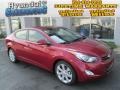2013 Sparkling Ruby Hyundai Elantra Limited  photo #1