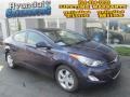 2013 Indigo Night Hyundai Elantra GLS  photo #1