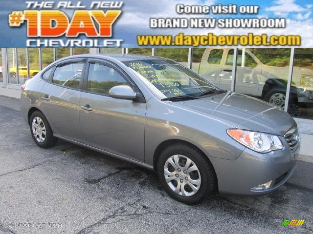 2010 Elantra GLS - Carbon Gray Mist / Gray photo #1