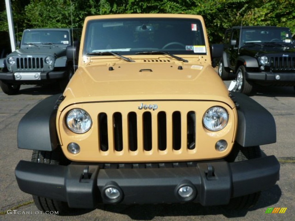 2014 Wrangler Sport S 4x4 - Dune / Black photo #10