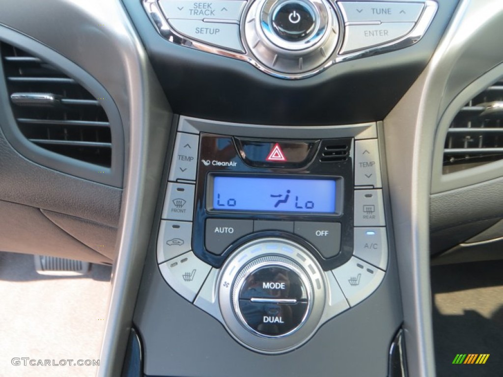 2013 Elantra Limited - Harbor Gray Metallic / Black photo #30