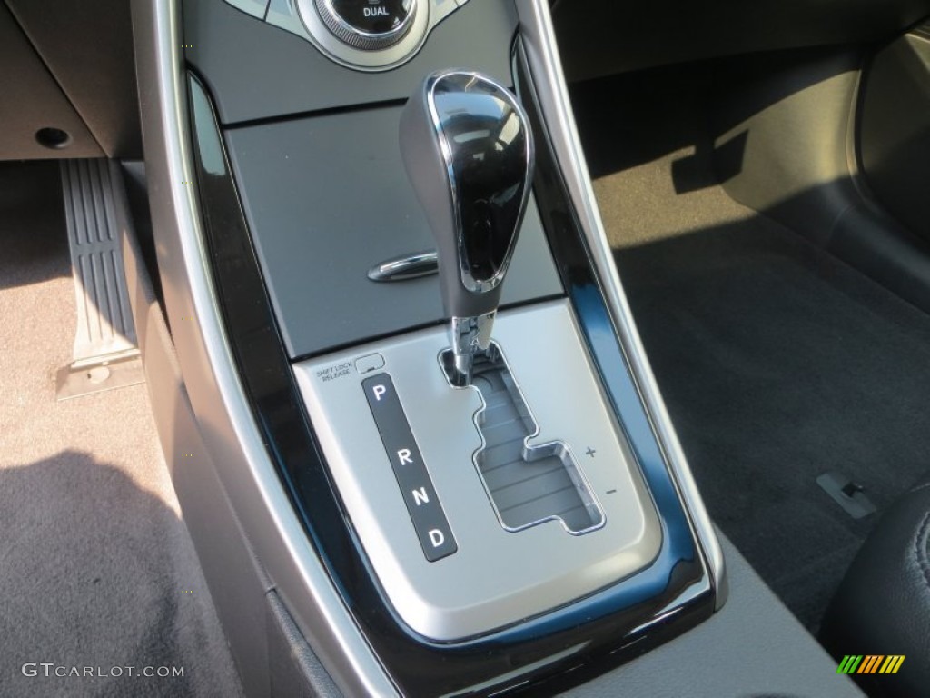 2013 Elantra Limited - Harbor Gray Metallic / Black photo #31