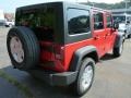 2014 Flame Red Jeep Wrangler Unlimited Sport 4x4  photo #5