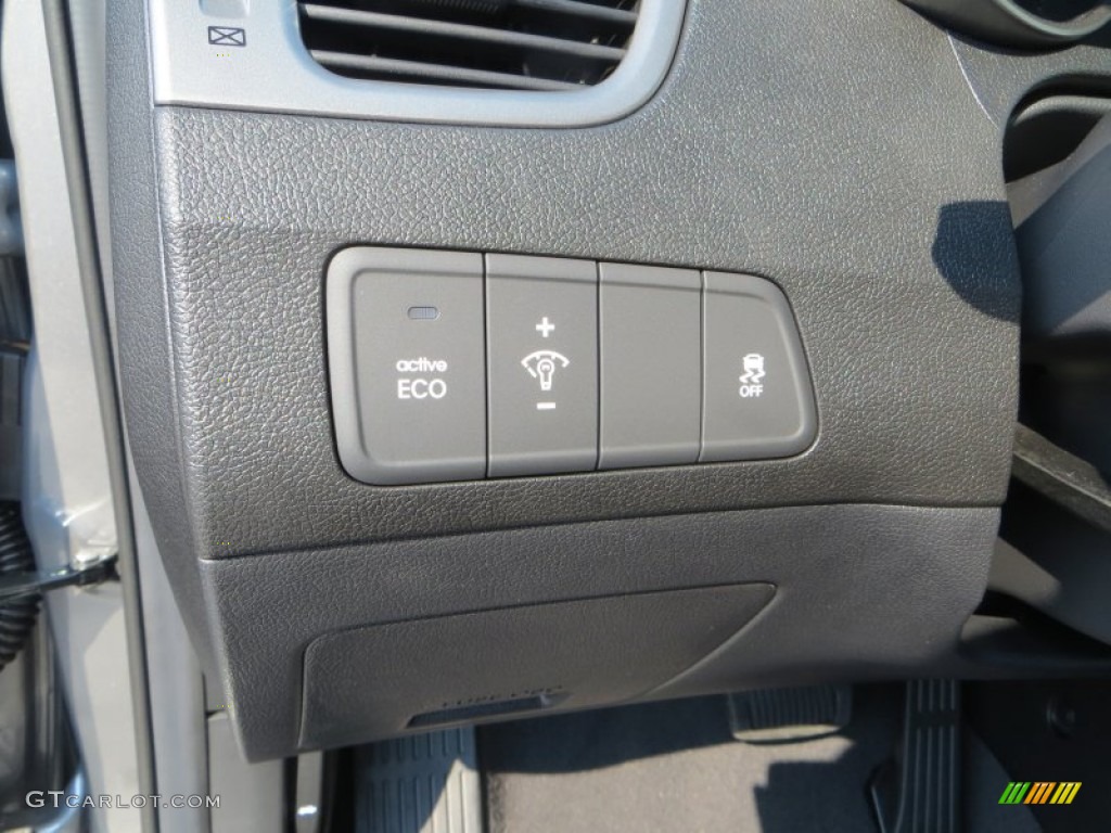 2013 Elantra Limited - Harbor Gray Metallic / Black photo #33