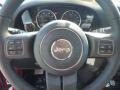 Black 2014 Jeep Wrangler Unlimited Sport 4x4 Steering Wheel