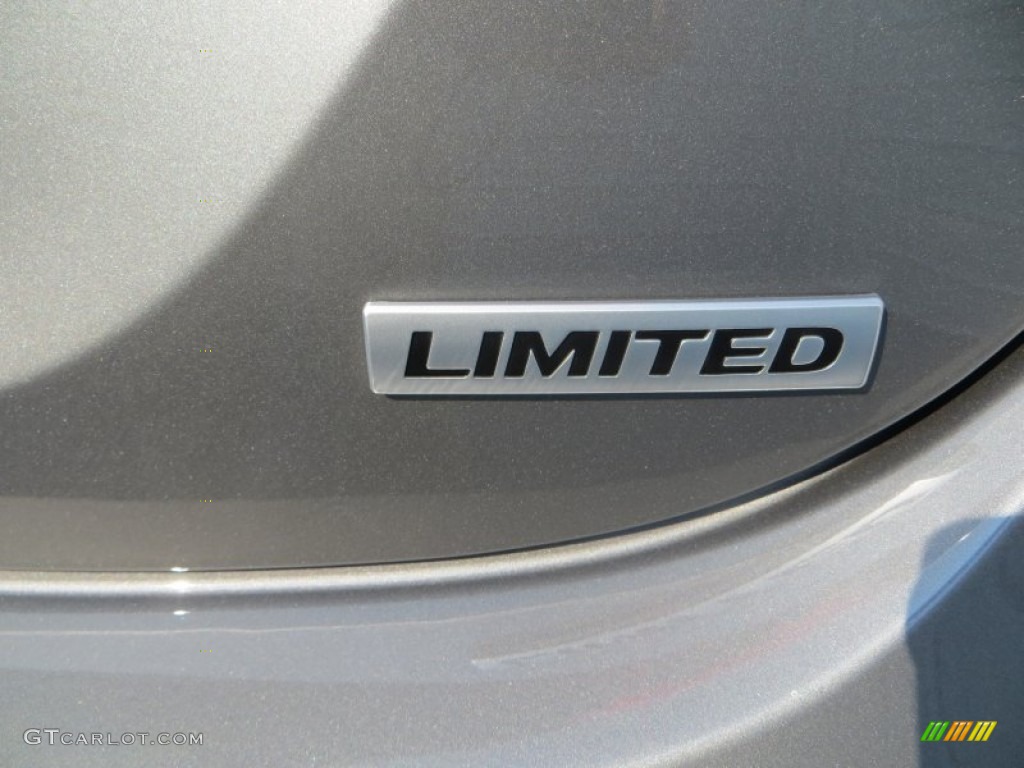 2013 Elantra Limited - Harbor Gray Metallic / Gray photo #6