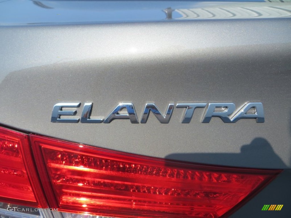2013 Elantra Limited - Harbor Gray Metallic / Gray photo #16