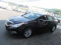 2013 Midnight Black Hyundai Sonata GLS  photo #5