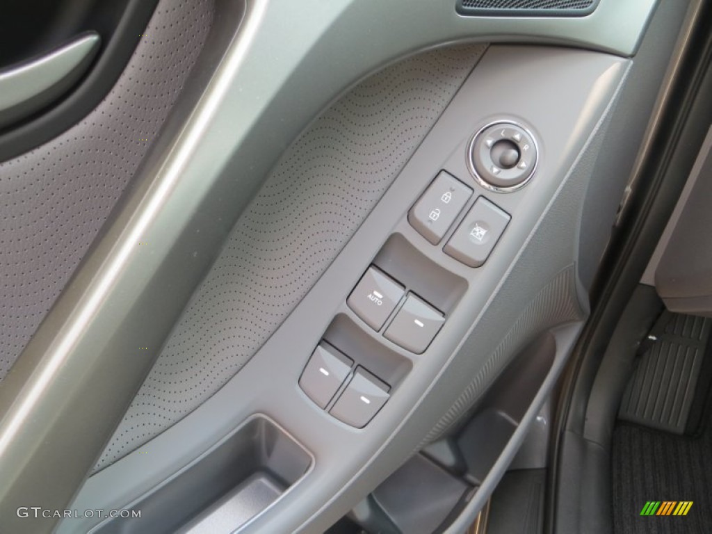 2013 Elantra Limited - Harbor Gray Metallic / Gray photo #24