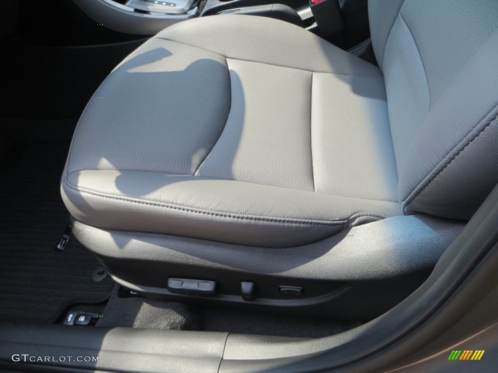2013 Elantra Limited - Harbor Gray Metallic / Gray photo #26