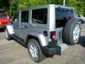 2014 Billet Silver Metallic Jeep Wrangler Unlimited Sahara 4x4  photo #3