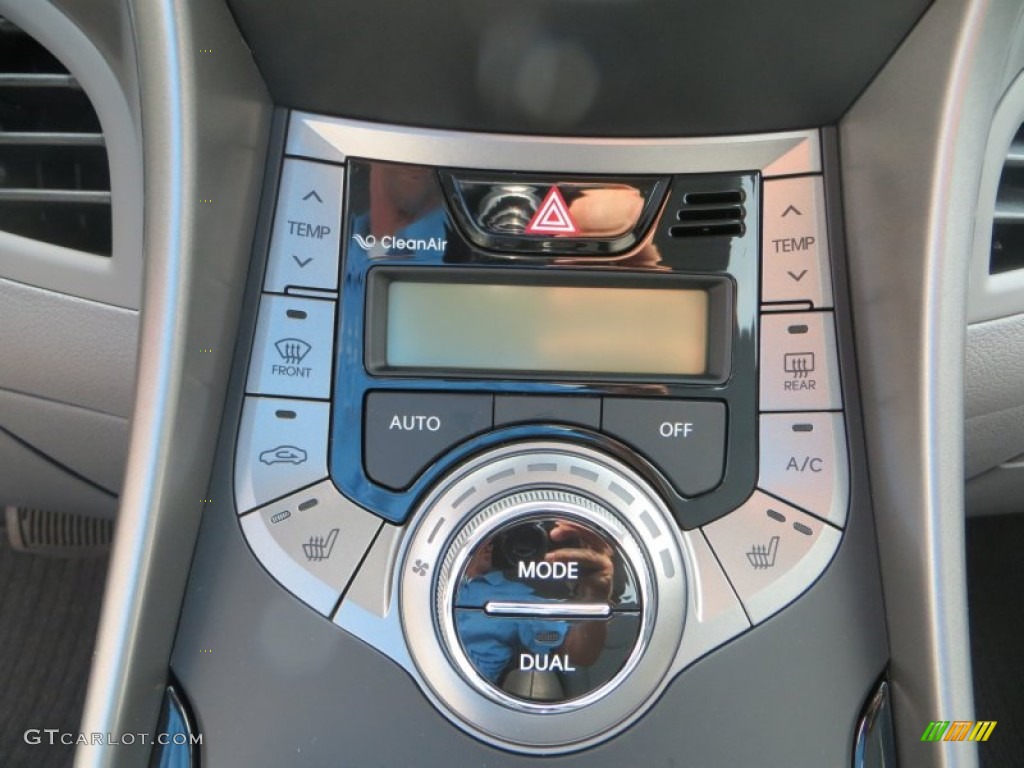 2013 Elantra Limited - Harbor Gray Metallic / Gray photo #30