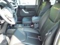 Black 2014 Jeep Wrangler Unlimited Sahara 4x4 Interior Color