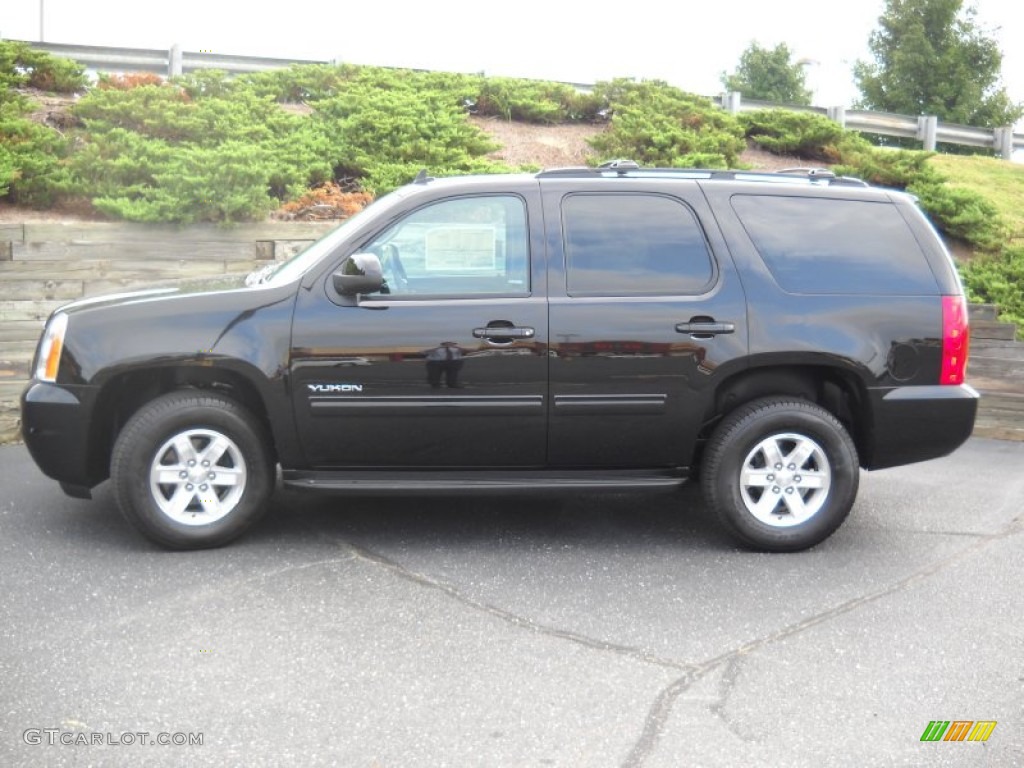 2013 Yukon SLE - Onyx Black / Ebony photo #2