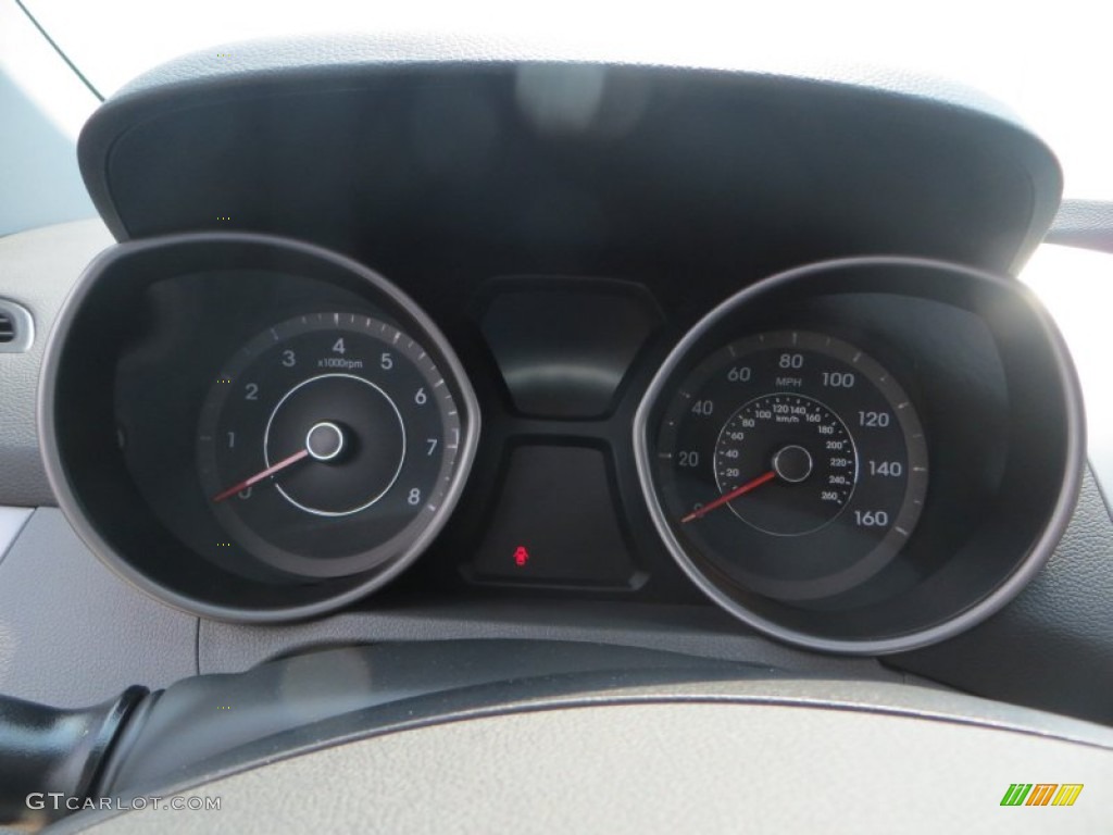 2013 Elantra Limited - Harbor Gray Metallic / Gray photo #33